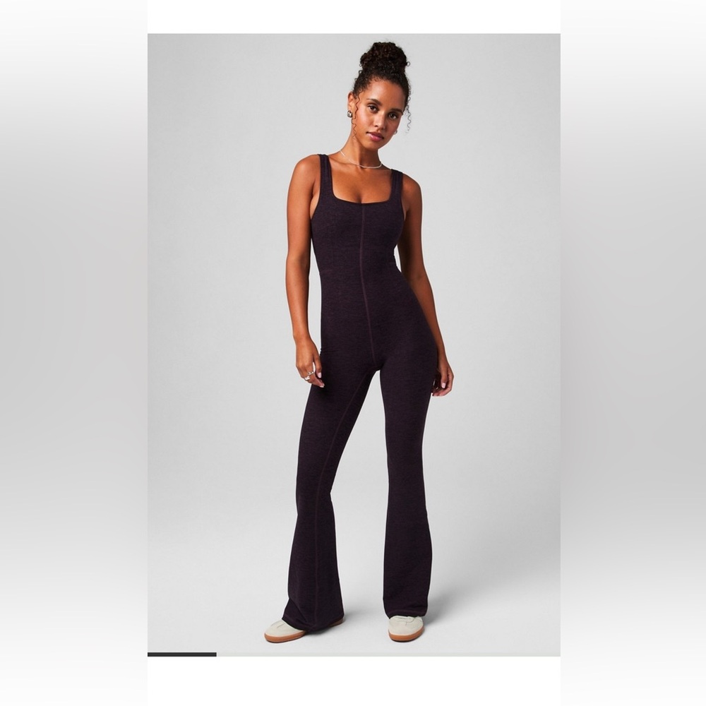NWT Fabletics Deep plum Jumpsuit, XL